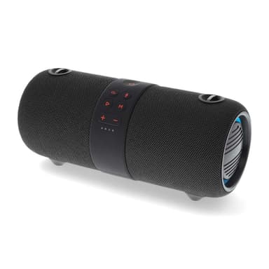 Nedis Bluetooth® Kaiutin | Suurin akun toistoaika: 6.5 tuntia | Kannettava muotoilu | 40 W | Stereo | Sisäänrakennettu mikrofoni | IPX6 | Linkitettävä | Musta