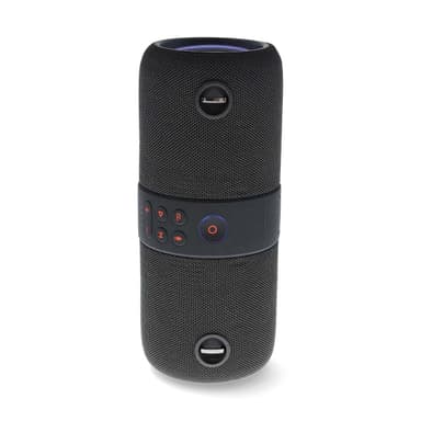 Nedis Bluetooth® Kaiutin | Suurin akun toistoaika: 6.5 tuntia | Kannettava muotoilu | 40 W | Stereo | Sisäänrakennettu mikrofoni | IPX6 | Linkitettävä | Musta
