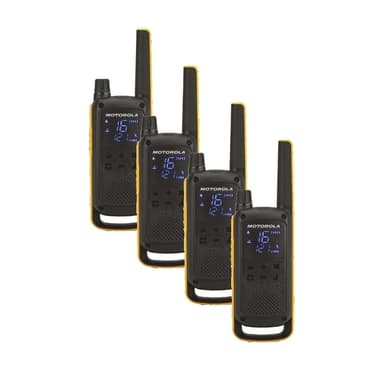 Motorola Talkabout T82 Extreme, radiopuhelimet 4-packiin