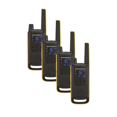 Motorola Talkabout T82 Extreme, radiopuhelimet 4-packiin