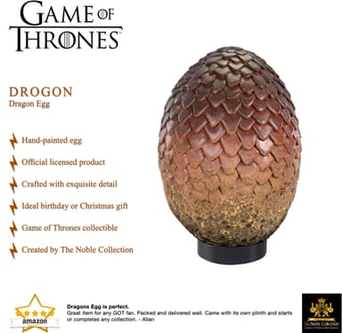 Noble Collection Game of Thrones figuuri (Drogon muna)
