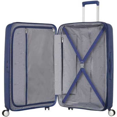 American Tourister Soundbox-salkku 67 Exp. Midnight Navy