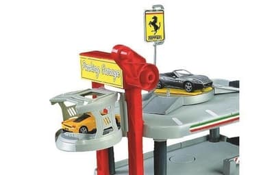 Ferrari parkkihalli sis. 2 autoa 1:43