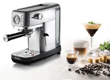 Ariete Slim Espresso Metal With Manometer/Metal