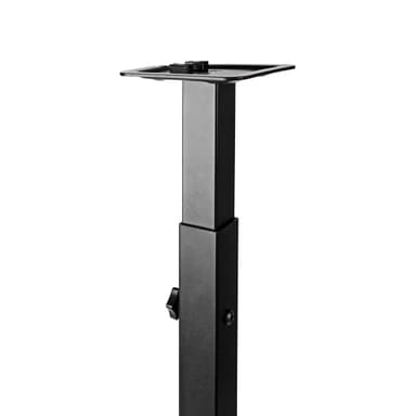 Nedis Kaiutinteline | Sopii käytettäväksi: Sonos® One SL™ / Sonos® One™ / Sonos® PLAY:1™ | Lattia | 10 kg | Säädettävä korkeus | ABS-Muovi / Teräs | Musta