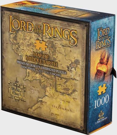 Noble Collection Lord of the Rings palapeli (Middle Earth)
