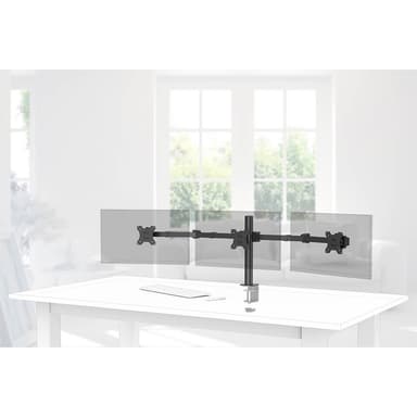 Hama Monitor Holder Operator Tripple Black