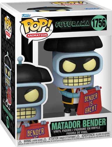 Funko POP Futurama S4 figuuri (Bender)