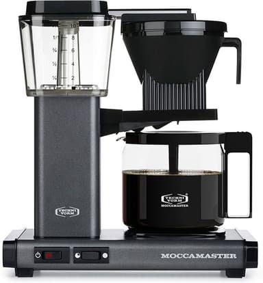 Moccamaster Automatic -kaffebryggare, stengrå