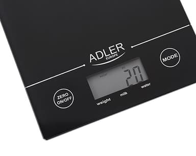 Adler AD 3138 Köksvåg, Svart