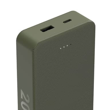 Hama Powerbank Colour 20 20000mAh USB-C+USB-A Green