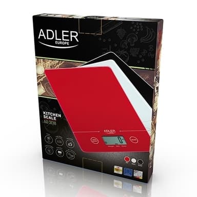 Adler AD 3138 Köksvåg, Svart