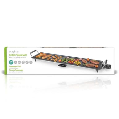 Nedis Teppanyakia-pöytägrilli | Leivonta-alue (P x L): 90 x 23 cm | 5 Lämpöasetusta