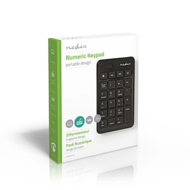 Nedis Langallinen Näppäimistö | USB-A | Työhuone | Yksikätinen | numeerinen | Numeerinen näppäimistö