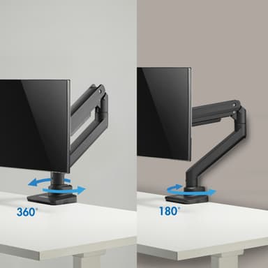 LogiLink Monitorarm 17-49"" gasfjäder max 20kg