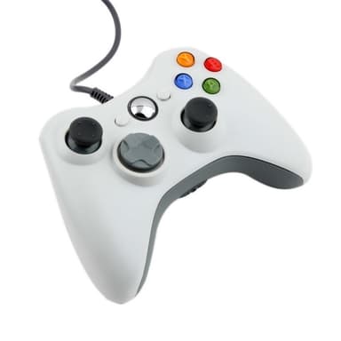 Käsiohjain Xbox 360:lle (valkoinen)