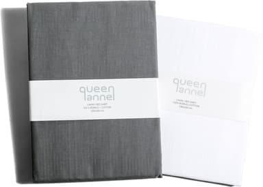 Queen Anne Dra-På-Lakan Grå 120X200 Qa