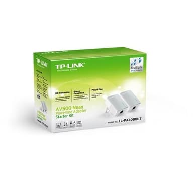 TP-LINK AV 500 Nano Powerline Adapter Starter Kit,vit (TL-PA4010KIT)