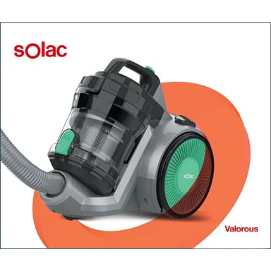 SOLAC Bagless Vacuum Cleaner Valorous 800W