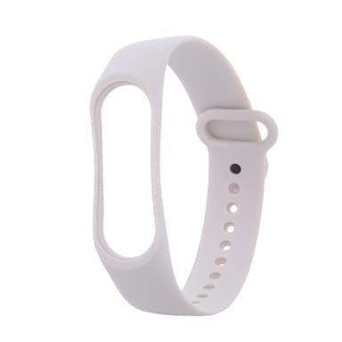 Silikoniranneke Xiaomi Mi Band 3 / 4, norsunluu