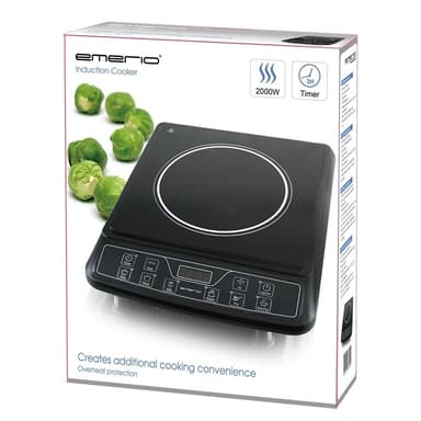 Emerio Induktionsplatta med Timer, 2000W