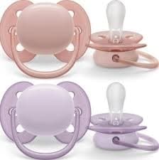 Philips Avent SCF091/31 Ultra Soft -tutit, 0-6 kk, 2 kpl, violetti