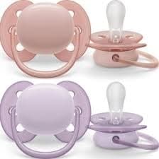 Philips Avent SCF091/31 Ultra Soft -tutit, 0-6 kk, 2 kpl, violetti