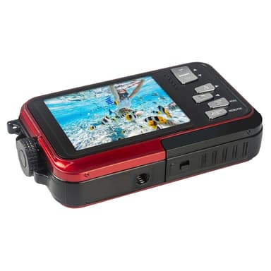 Agfa PHOTO Digital Camera WP8000 CMOS WP 24MP Red Full HD