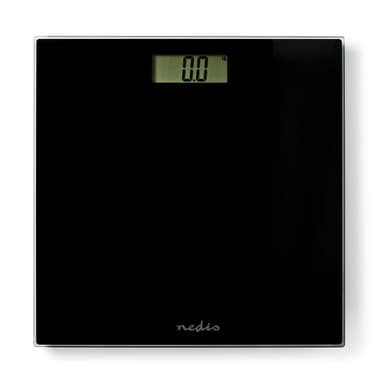 Nedis Henkilövaaka | Digitaalinen | Musta | Karkaistu Lasi | Maksimi punnituskyky: 150 kg