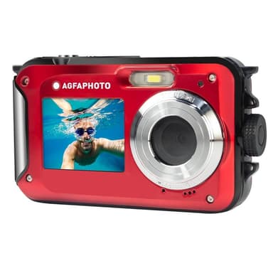Agfa PHOTO Digital Camera WP8000 CMOS WP 24MP Red Full HD