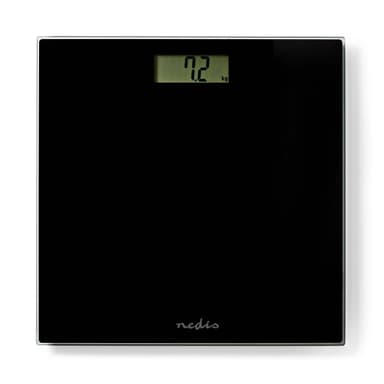 Nedis Henkilövaaka | Digitaalinen | Musta | Karkaistu Lasi | Maksimi punnituskyky: 150 kg