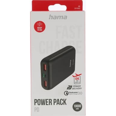 HAMA Powerbank PD 10000mAh Anthracite