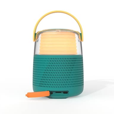 Mobility On Board MOB Speaker Karaoke Kit Mic LED Blue