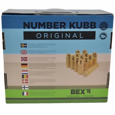 Bex Numero Kubb Alkuperäinen