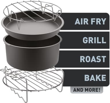 OBH Nordica Easy Fry -lisävarustesetti OBH Nordica XXL airfryer -malleihin