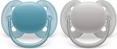 Philips Avent SCF091/17 Ultra Soft -tutit, 6-18 kk, 2 kpl, sinertävä