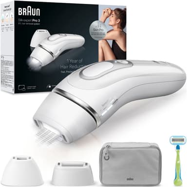 Braun IPL Silk-expert Pro 3 PL3122 hopea/valkoinen