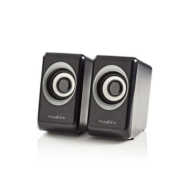 Nedis PC Kaiutin | 2.0 | 18 W | 3.5 mm uros | USB Virta | Äänenvoimakkuuden Säätö | Lähtöliitäntä