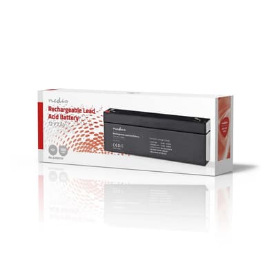 Nedis Lyijyakku | Lyijyhappo | Ladattava | 12 V | 2000 mAh