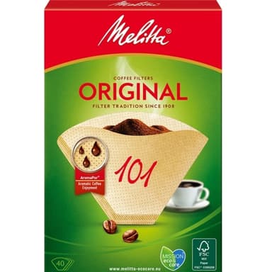 Melitta Kahvinsuodattimet 101 40kpl (Huom. 9kpl DFP)