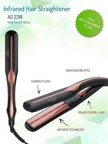 Adler Suoristusrauta 120 W