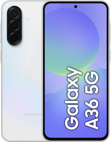 Samsung Galaxy A36 5G älypuhelin 6/128 GB (valkoinen)
