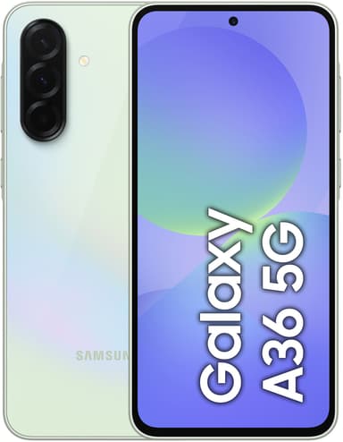 Samsung Galaxy A36 5G älypuhelin 8/256 GB (lime)