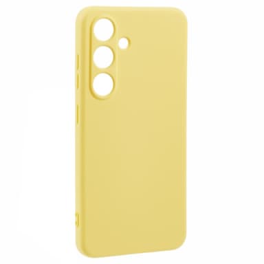 SKALO Samsung S25+ Ultraohut TPU Suojakuori - Keltainen