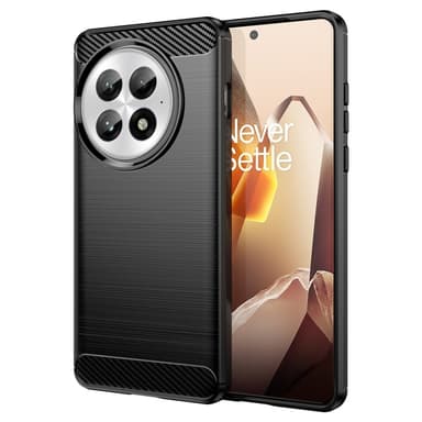 SKALO OnePlus 13 Armor Carbon Suojakuori - Musta