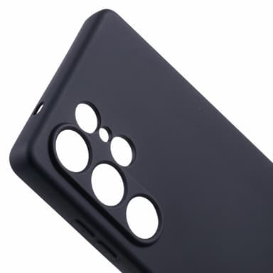 SKALO Samsung S25 Ultra Ultraohut TPU Suojakuori - Musta