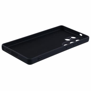 SKALO Samsung S25 Ultra Ultraohut TPU Suojakuori - Musta