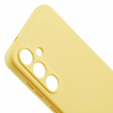 SKALO Samsung S25+ Ultraohut TPU Suojakuori - Keltainen