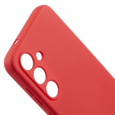 SKALO Samsung S25 Ultraohut TPU Suojakuori - Punainen