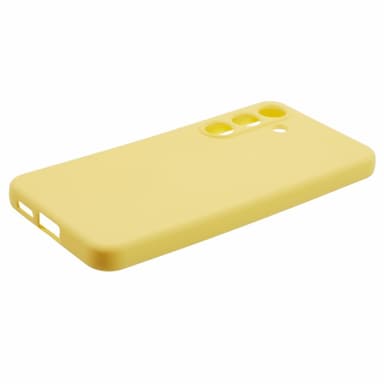 SKALO Samsung S25+ Ultraohut TPU Suojakuori - Keltainen